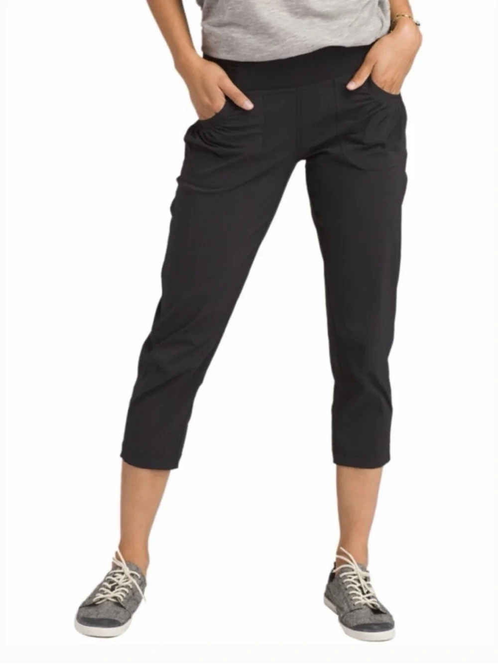 Prana Summit capris. Medium. Black & gray - Picture 10 of 10